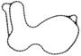 MAHLE Engine Water Pump Gasket P/N:K32678