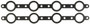 MAHLE Exhaust Manifold Gasket Set P/N:MS16314