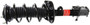 Monroe Shocks & Struts Suspension Strut and Coil Spring Assembly P/N:172492