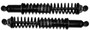 Monroe Shocks & Struts Suspension Shock Absorber and Coil Spring Assembly P/N:58648