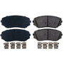 PowerStop Disc Brake Pad Set P/N:17-1258N