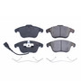 Disc Brake Pad Set-Front Z17 Low-Dust Ceramic Brake Pads with Hardware 17-1375