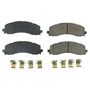 Disc Brake Pad Set-Rear Z17 Low-Dust Ceramic Brake Pads with Hardware Power Stop