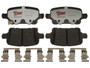 Raybestos Brakes Disc Brake Pad Set P/N:EHT1857H