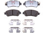 Raybestos Brakes Disc Brake Pad Set P/N:EHT2324H
