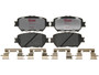 Raybestos Brakes Disc Brake Pad Set P/N:EHT908H