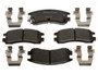 Raybestos Brakes Disc Brake Pad Set P/N:MGD714MH