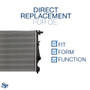 Spectra Premium Radiator P/N:CU13401