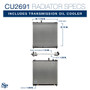 Spectra Premium Radiator P/N:CU2691
