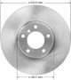 BENDIX PREMIUM DRUM AND ROTOR Disc Brake Rotor P/N:PRT5888