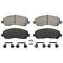 FVP Friction Disc Brake Pad Set P/N:FVC866
