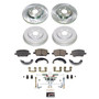 PowerStop Disc Brake Pad and Rotor / Drum Brake Shoe and Drum Kit P/N:K15487DK