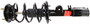 Monroe Shocks & Struts Suspension Strut and Coil Spring Assembly P/N:272729