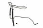 Power Steering Return Line Hose fits 1997-2003 Pontiac Grand Prix  SUNSONG NORTH