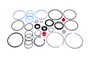 Sunsong Steering Gear Seal Kit P/N:8401012