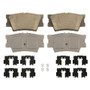Wagner Brake Disc Brake Pad Set P/N:QC1212