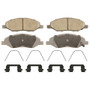 Wagner Brake Disc Brake Pad Set P/N:QC1345