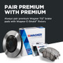 Wagner Brake Disc Brake Pad Set P/N:QC560