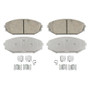Wagner Brake Disc Brake Pad Set P/N:QC793