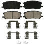Disc Brake Pad Set-QuickStop Disc Brake Pad Wagner ZD1005