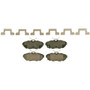 Wagner Brake Disc Brake Pad Set P/N:ZD1465