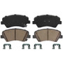 Wagner Brake Disc Brake Pad Set P/N:ZD1543