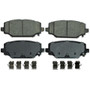 Wagner Brake Disc Brake Pad Set P/N:ZD1596