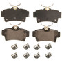 Disc Brake Pad Set-QuickStop Disc Brake Pad Wagner ZD627