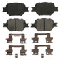 Wagner Brake Disc Brake Pad Set P/N:ZD817
