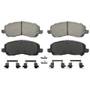 Disc Brake Pad Set-QuickStop Disc Brake Pad Wagner ZD866