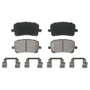 Disc Brake Pad Set-QuickStop Disc Brake Pad Wagner ZD923