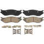 Disc Brake Pad Set-QuickStop Disc Brake Pad Wagner ZD966B