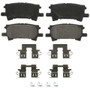 Disc Brake Pad Set-QuickStop Disc Brake Pad Wagner ZD996