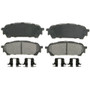 Disc Brake Pad Set-QuickStop Disc Brake Pad Wagner ZX1004
