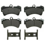 Wagner Brake Disc Brake Pad Set P/N:ZX1014A