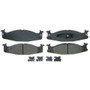 Disc Brake Pad Set-QuickStop Disc Brake Pad Wagner ZX632