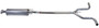 Exhaust Resonator Ansa DA41445 fits 09-10 Nissan Altima 2.5L-L4