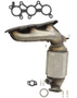Catalytic Converter with Integrated Exhaust Manifold fits 14-16 Highlander 3.5L