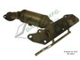 Davico Mfg Catalytic Converter P/N:19242