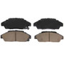 Disc Brake Pad Set-Coupe FVP FVC496 fits 1990 Honda Accord