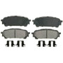 Disc Brake Pad Set-Turbo FVP FVM1004
