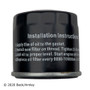 Beck/Arnley Engine Oil Filter P/N:041-8176