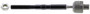 Steering Tie Rod End Mevotech MS76726