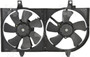 Dual Radiator and Condenser Fan Assembly-Rad / Cond Fan Assy. fits 03-06 Sentra