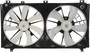 Dual Radiator and Condenser Fan Assembly-Rad / Cond Fan Assy. fits 06-10 IS250