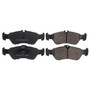 Disc Brake Pad Set-Rear Z16 Low-Dust Ceramic Brake Pads Power Stop 16-1006