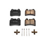 Disc Brake Pad Set-Rear Z17 Low-Dust Ceramic Brake Pads with Hardware Power Stop