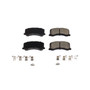 Disc Brake Pad Set-Front Z17 Low-Dust Ceramic Brake Pads with Hardware 17-677