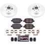 Disc Brake Kit Power Stop CRK5653 fits 08-12 Land Rover LR2