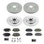 Disc Brake Kit Power Stop CRK7598 fits 17-22 Jeep Compass